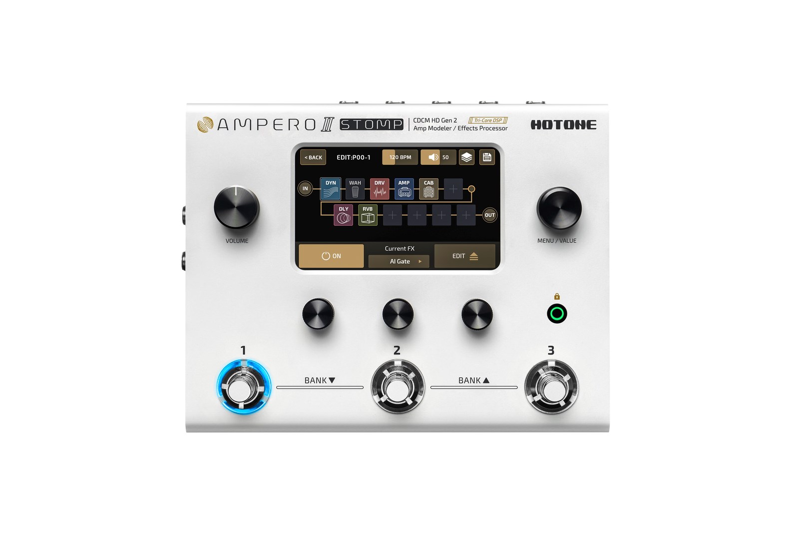 Hotone  Ampero II Stomp - multiefekt