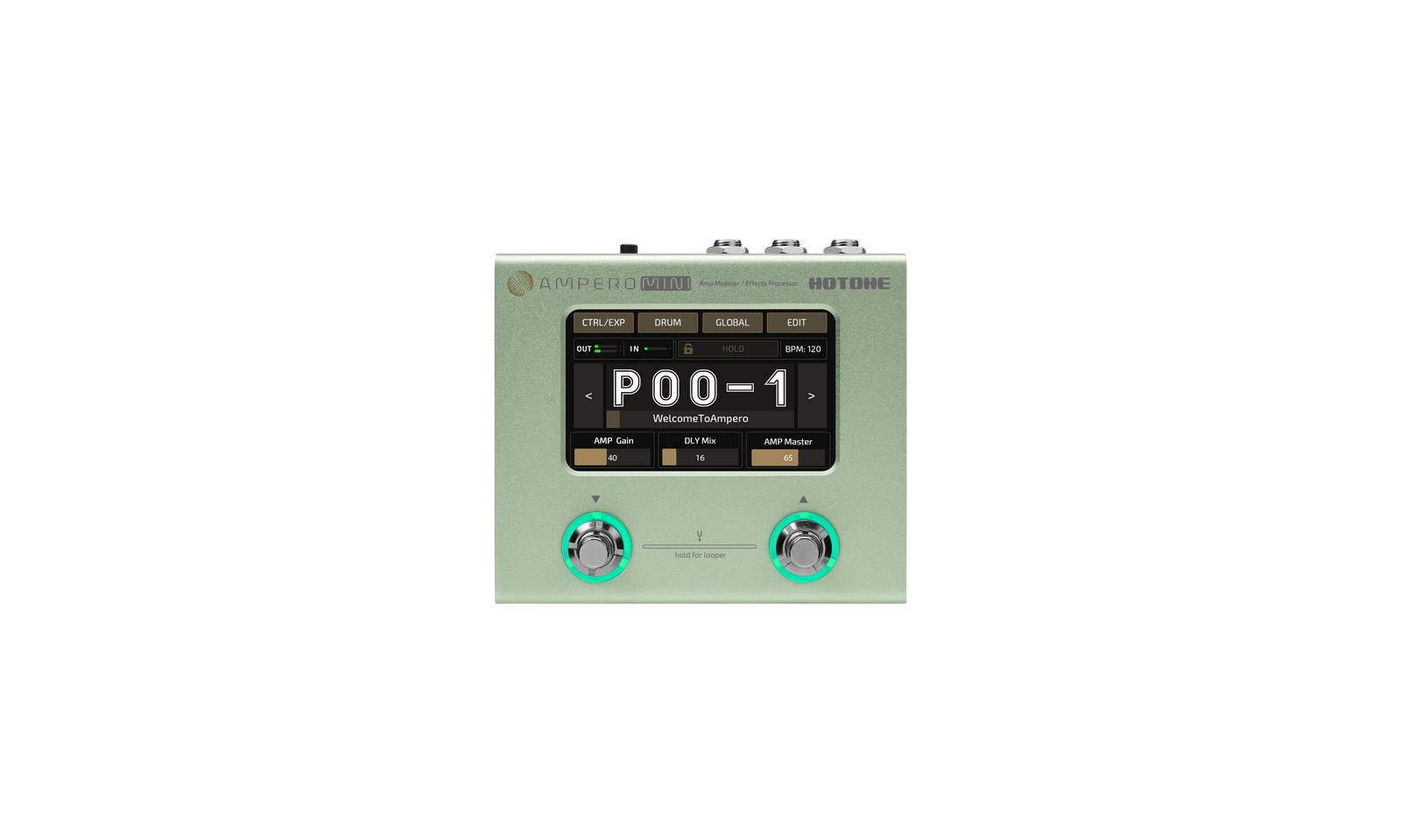 Hotone  Ampero Mini MP-50MC Matcha -