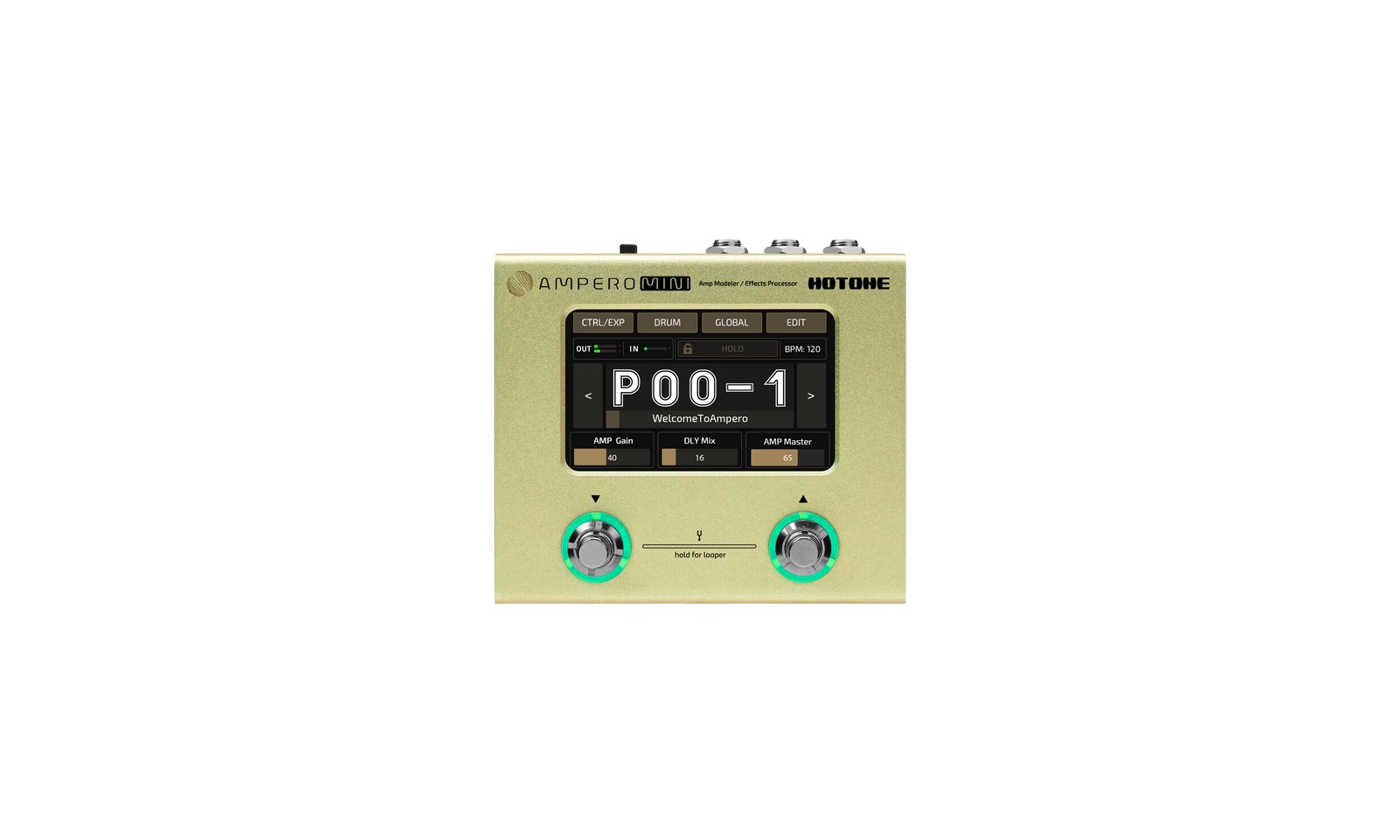 Hotone  Ampero Mini MP-50MT Mustard -
