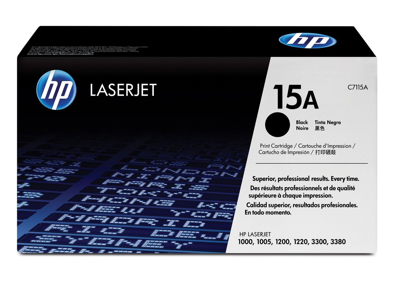 Hewlett-Packard HP 15A Black Original LaserJet