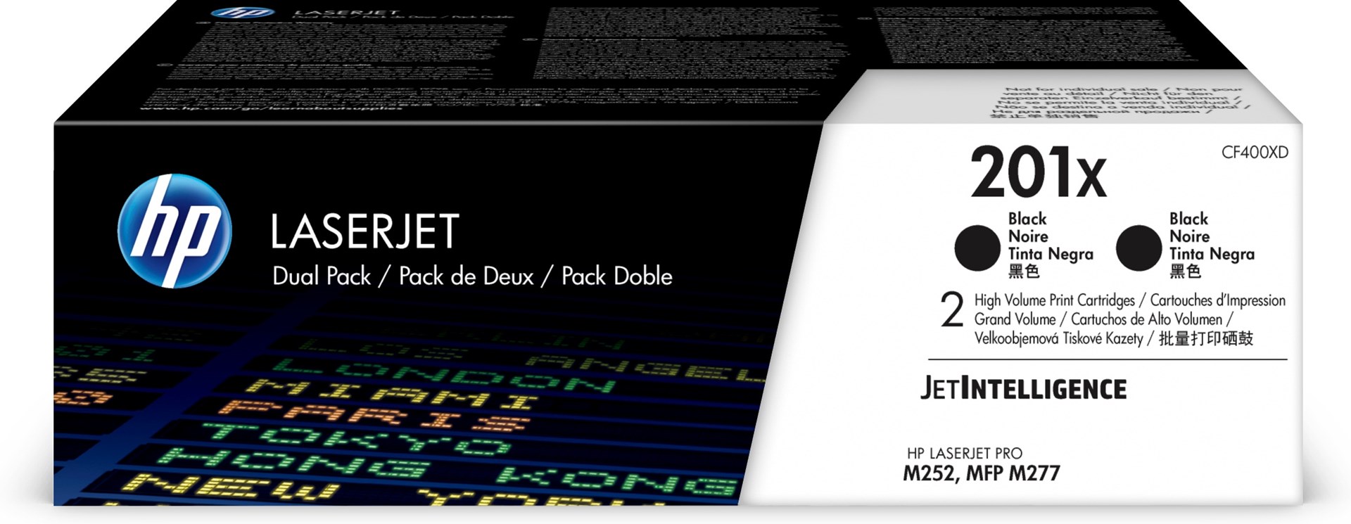 Hewlett-Packard HP 201X 2-pack High Yield