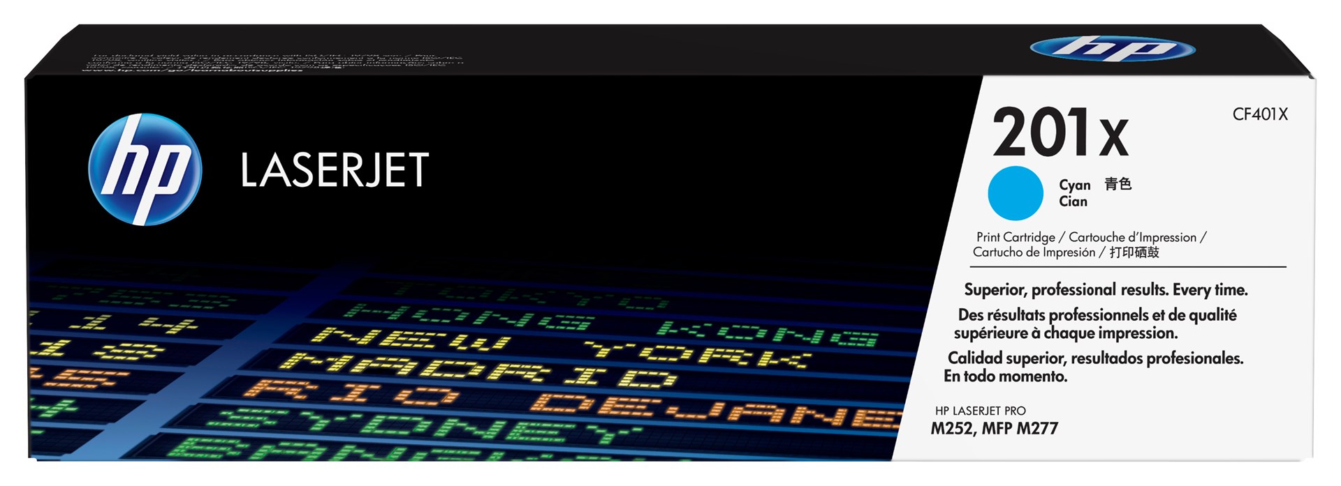Hewlett-Packard HP Inc. Toner  201X Cyan
