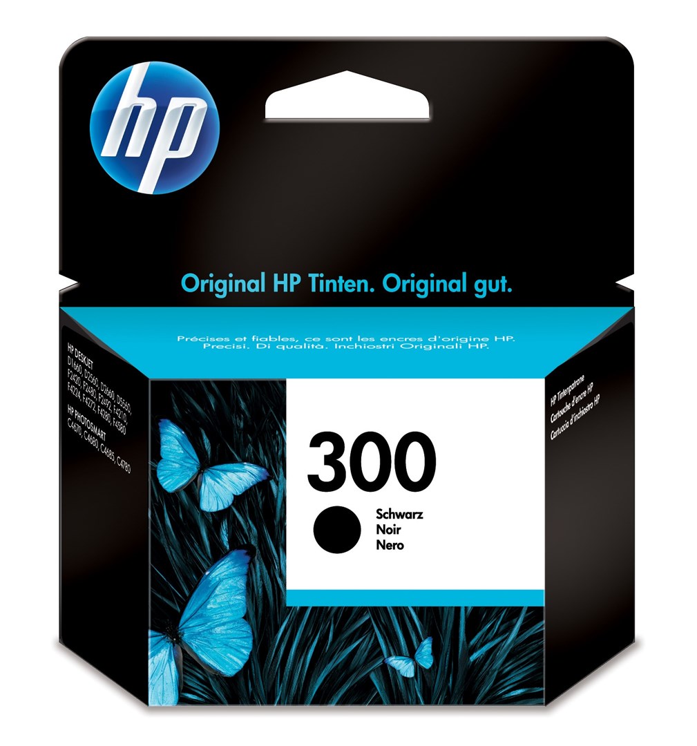 Hewlett-Packard HP 300 Black Original Ink
