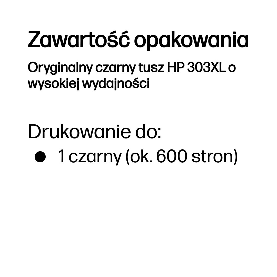 Hewlett-Packard HP 303XL High Yield Black