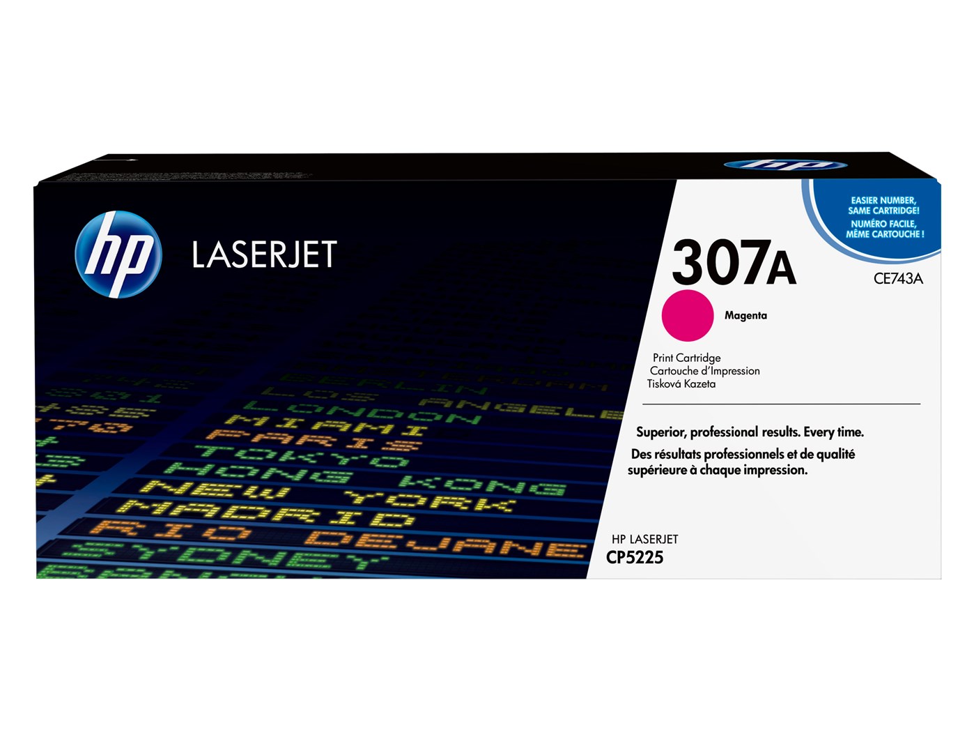 Hewlett-Packard HP 307A Magenta Original LaserJet