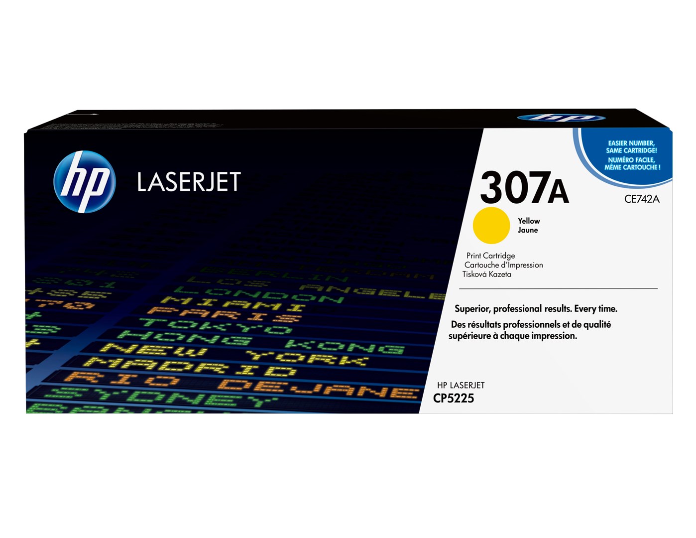 Hewlett-Packard HP 307A Yellow Original LaserJet