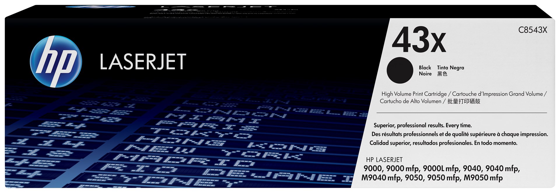 Hewlett-Packard HP 43X High Yield Black