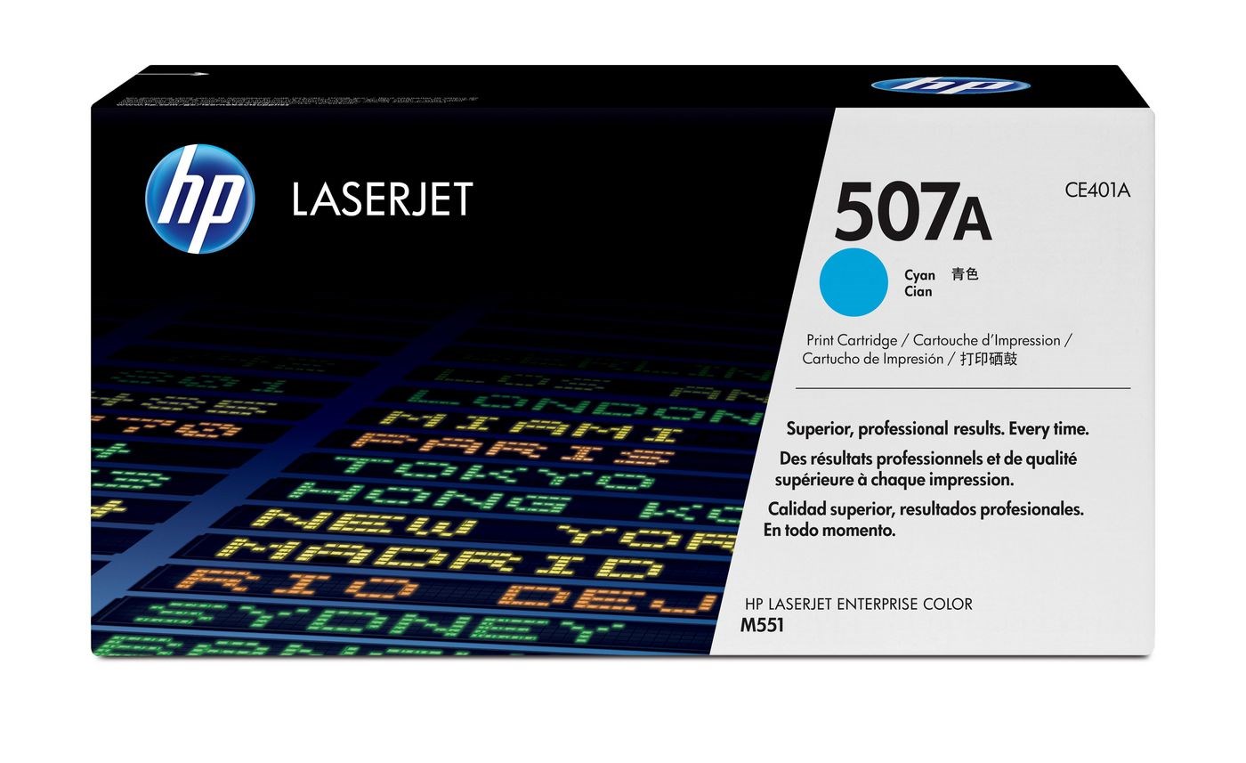 Hewlett-Packard HP 507A - cyan -