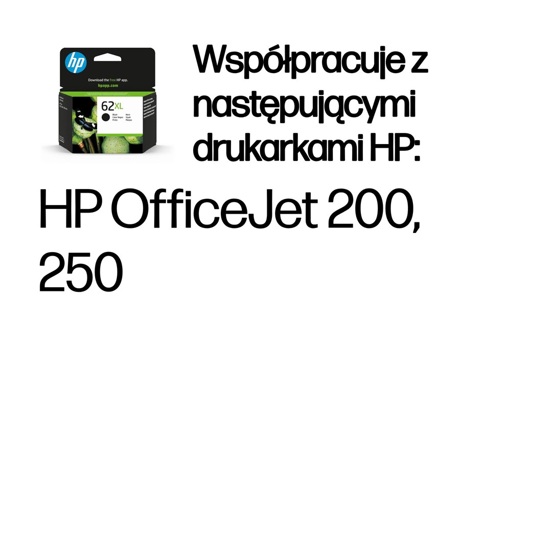 Hewlett-Packard HP 62XL High Yield Black