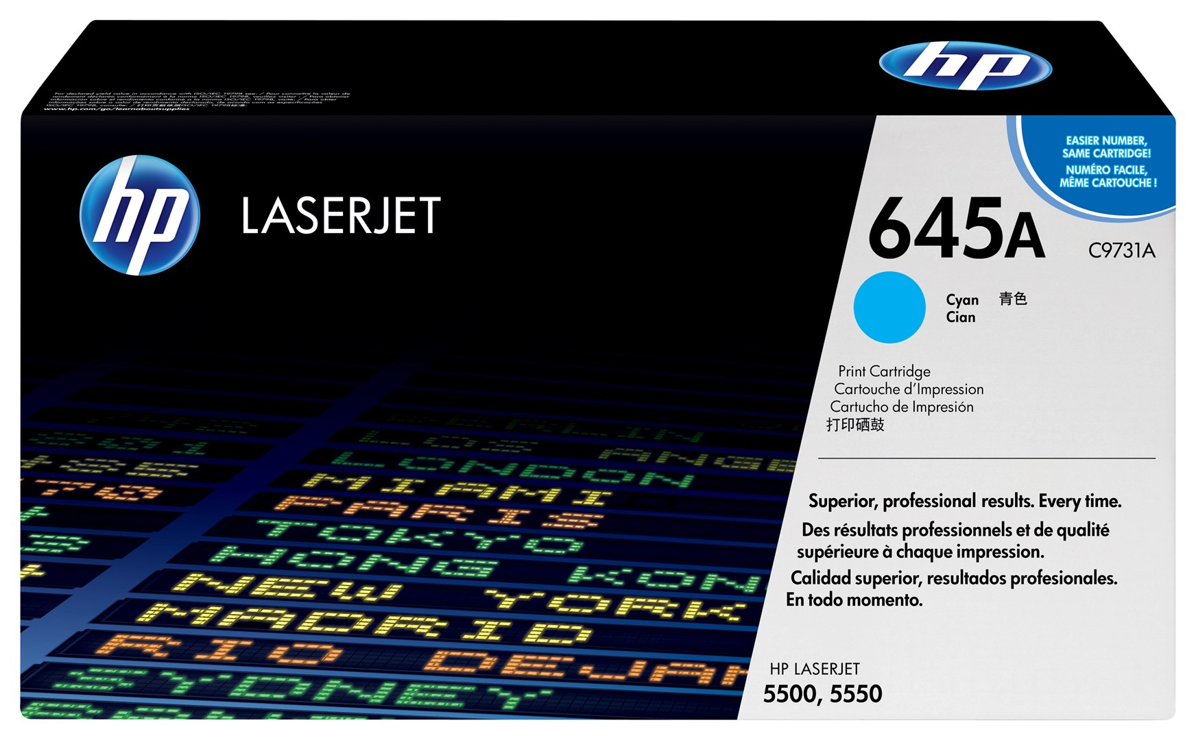 Hewlett-Packard HP 645A Cyan Original LaserJet