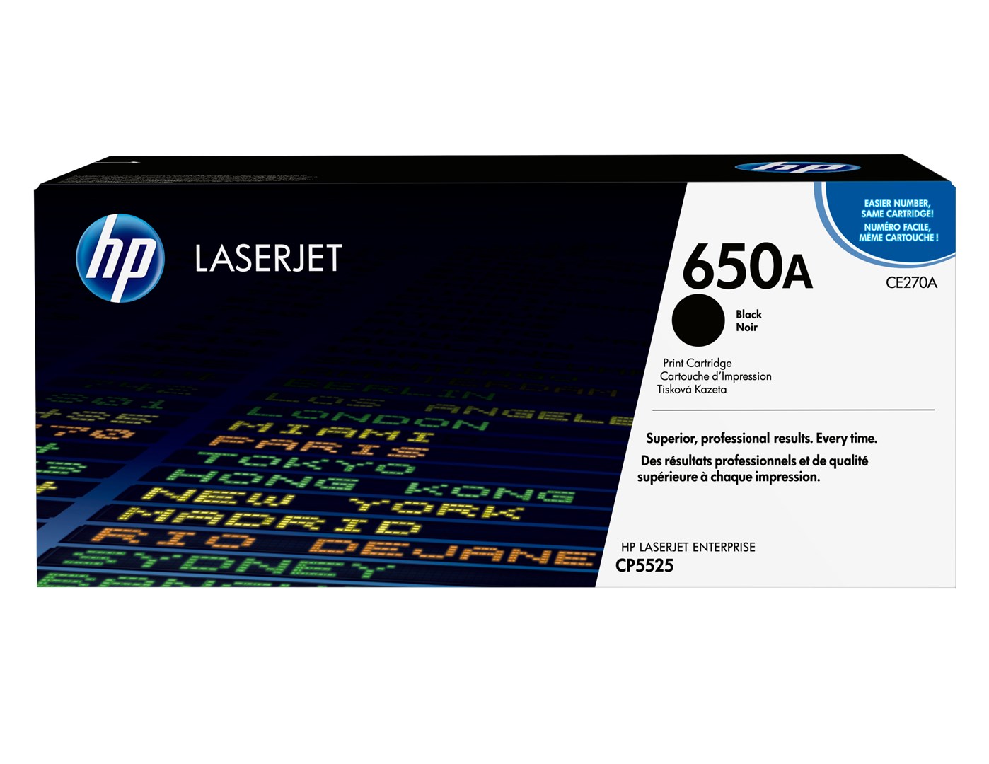 Hewlett-Packard HP 650A Black Original LaserJet