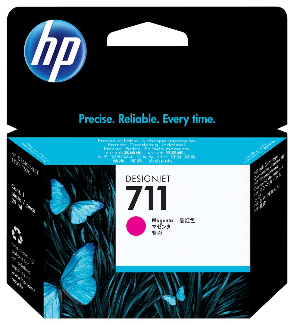 Hewlett-Packard HP 711 29-ml Magenta DesignJet