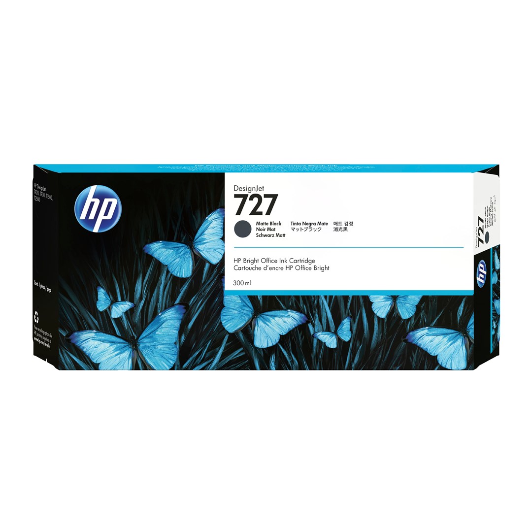 Hewlett-Packard HP 727 300-ml Matte Black