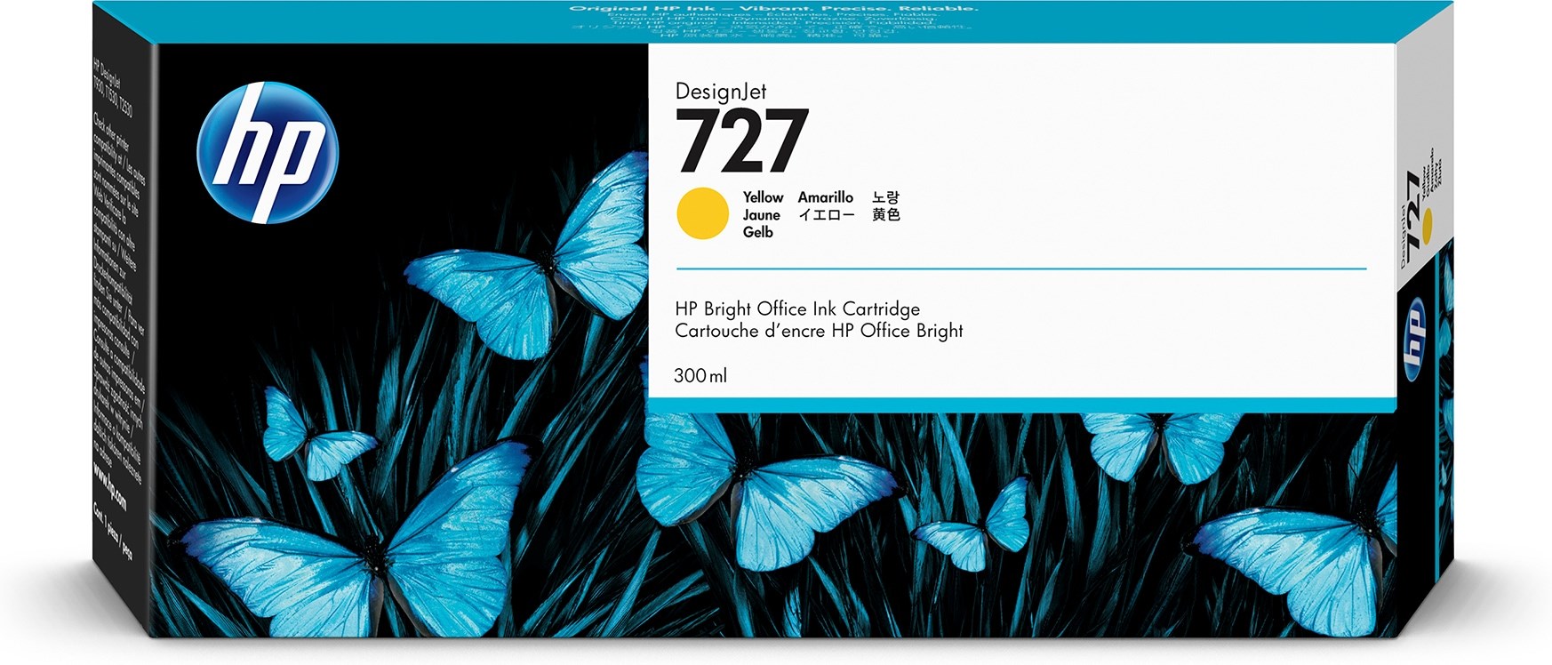 Hewlett-Packard HP 727 300-ml Yellow DesignJet