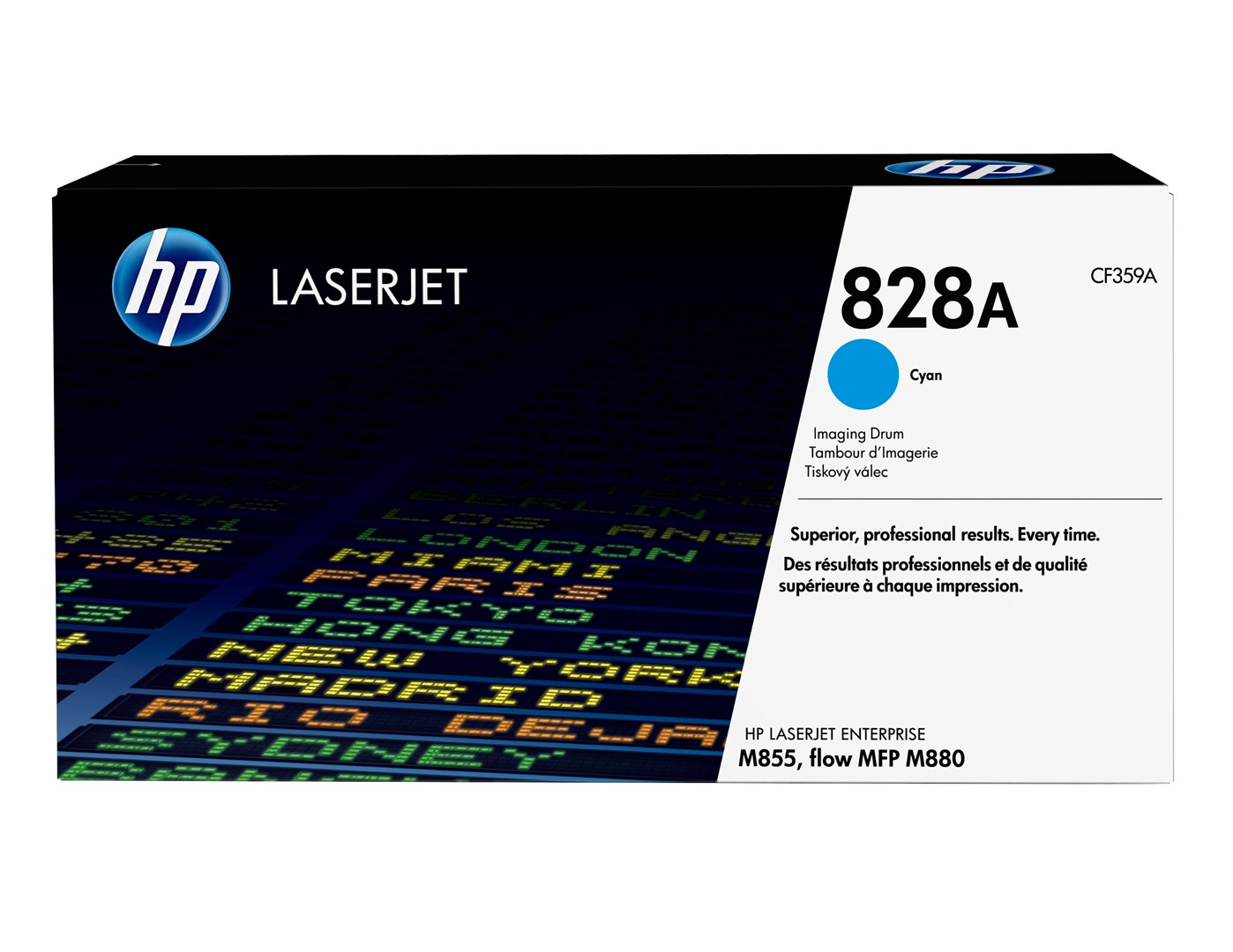 Hewlett-Packard HP 828A Cyan LaserJet Image