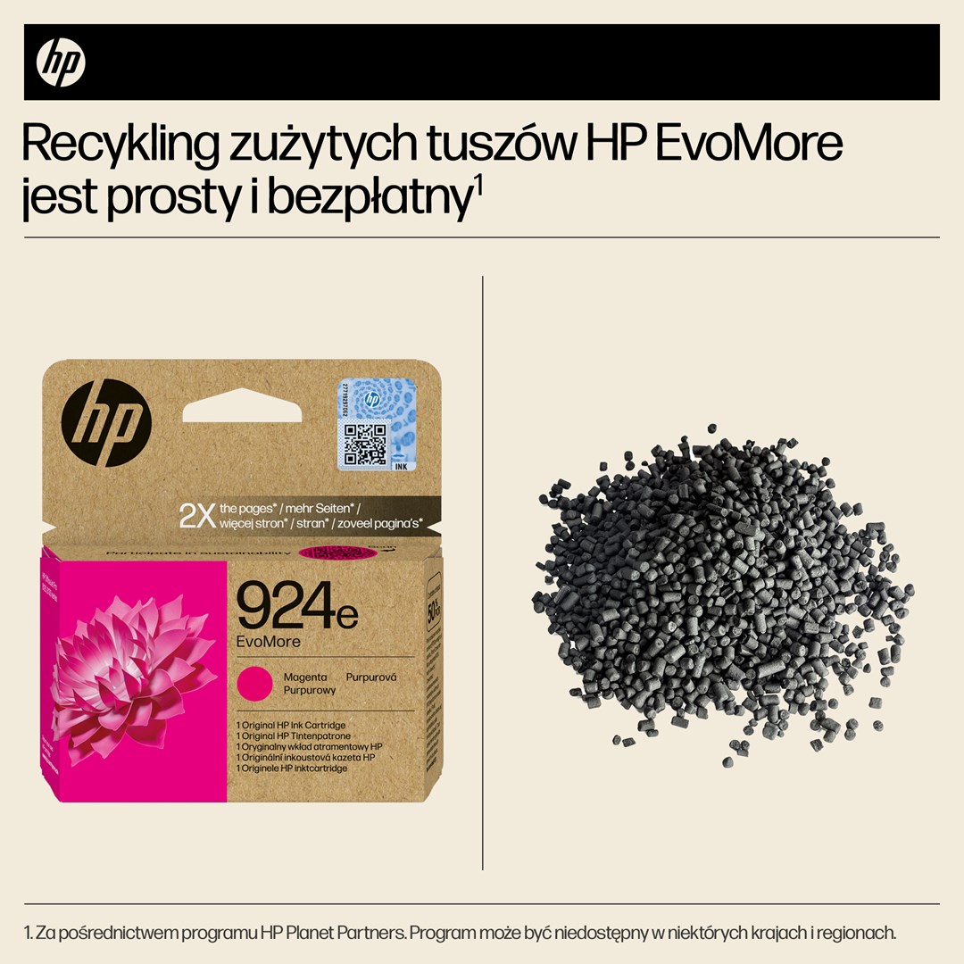 Hewlett-Packard HP 924e EvoMore Magenta Original