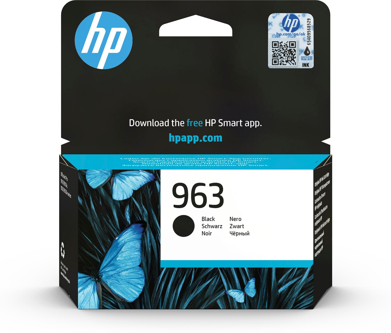 Hewlett-Packard HP 963 original black ink