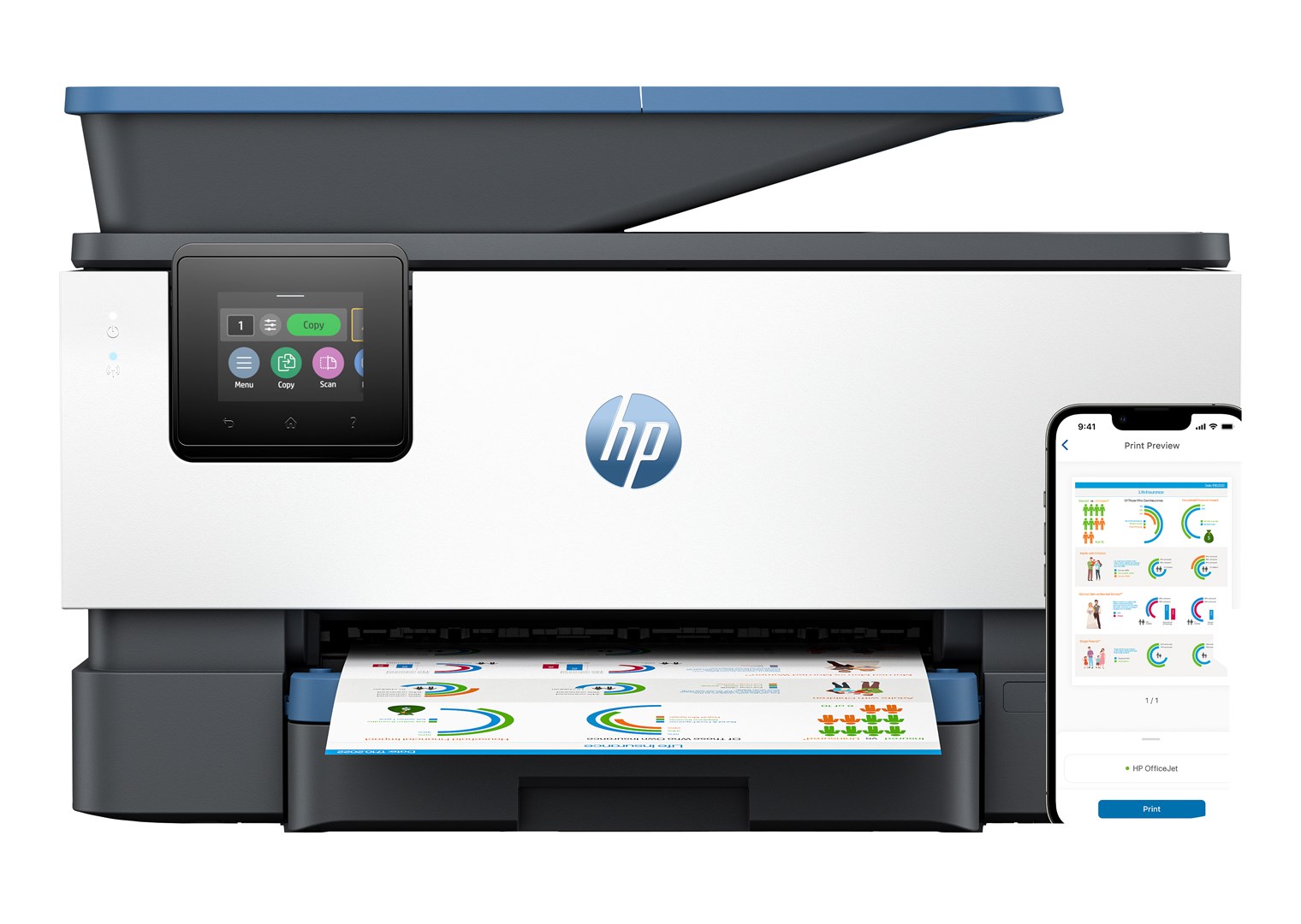 Hewlett-Packard HP OfficeJet Pro 9125e Wireless