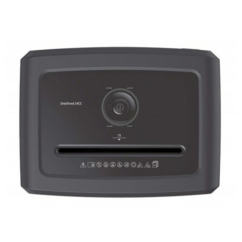 Hewlett-Packard HP ONESHRED 24CC shredder, cut-offs
