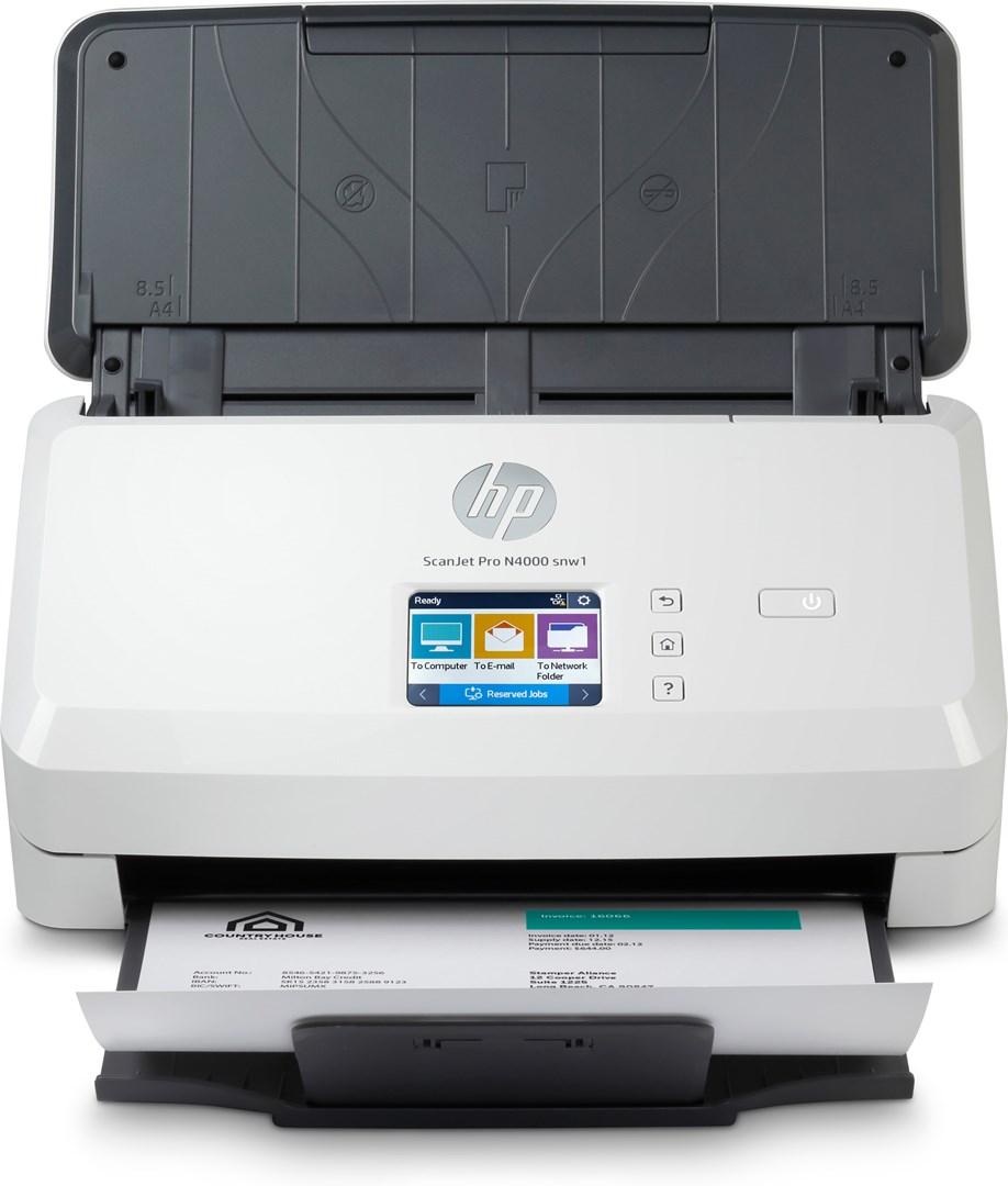 Hewlett-Packard HP Scanjet Pro N4000 snw1