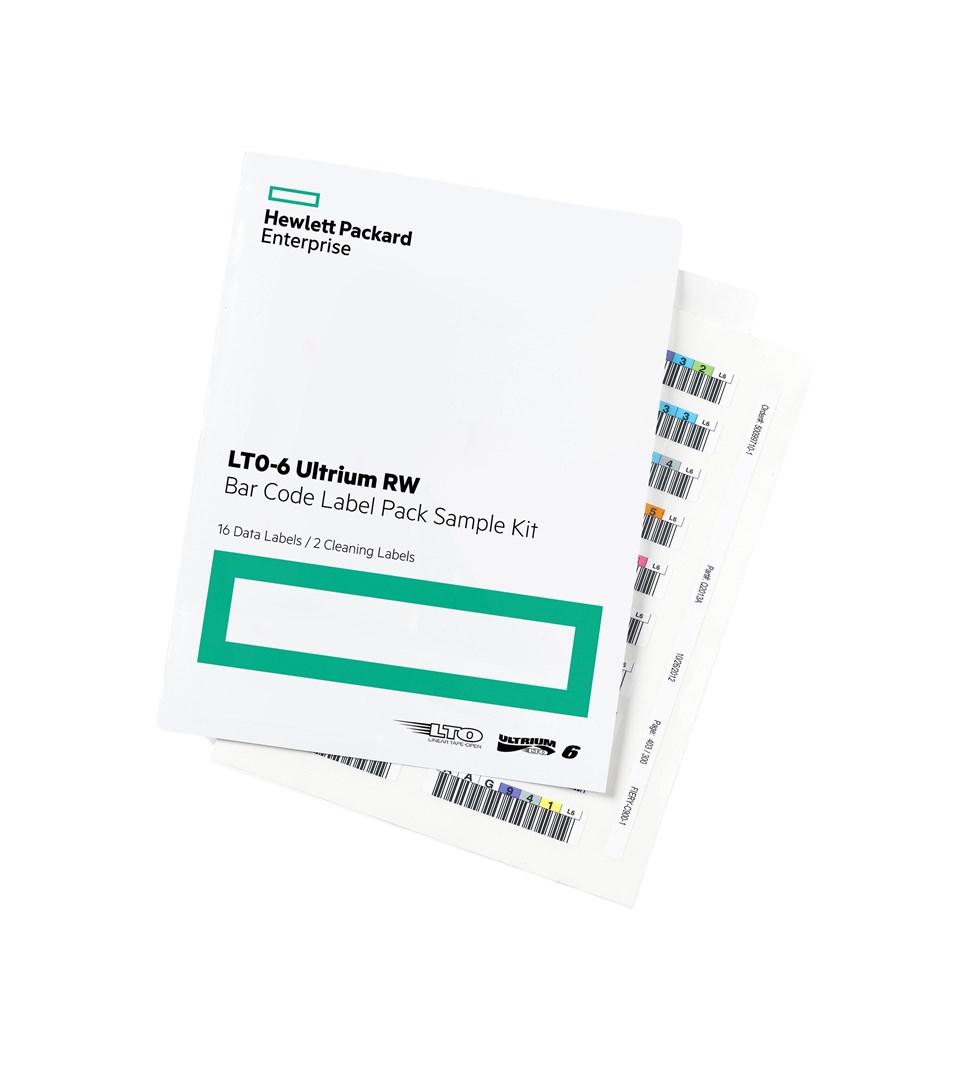 Hewlett-Packard HPE LTO6 Ultrium Barcode Label