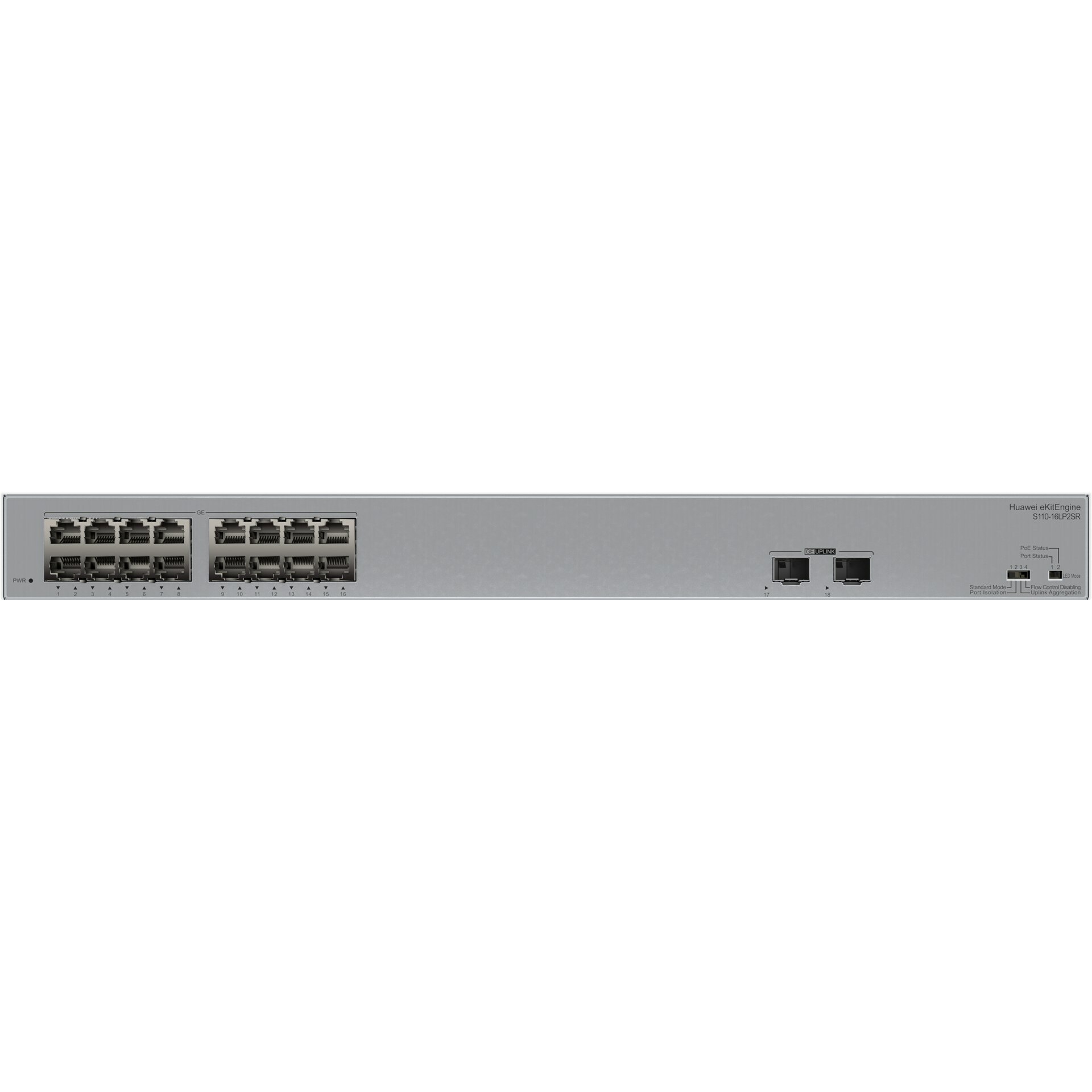 Huawei eKit S110 Series S110-16LP2SR Unmanaged