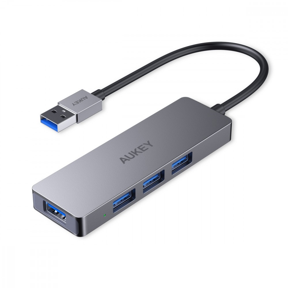 AUKEY  HUB CB-H3 USB-A aluminum |