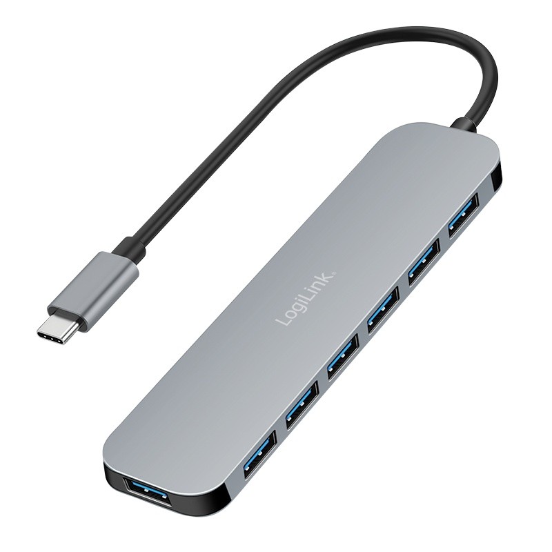 LogiLink Hub USB-C 7-port, USB-A 5Gbps