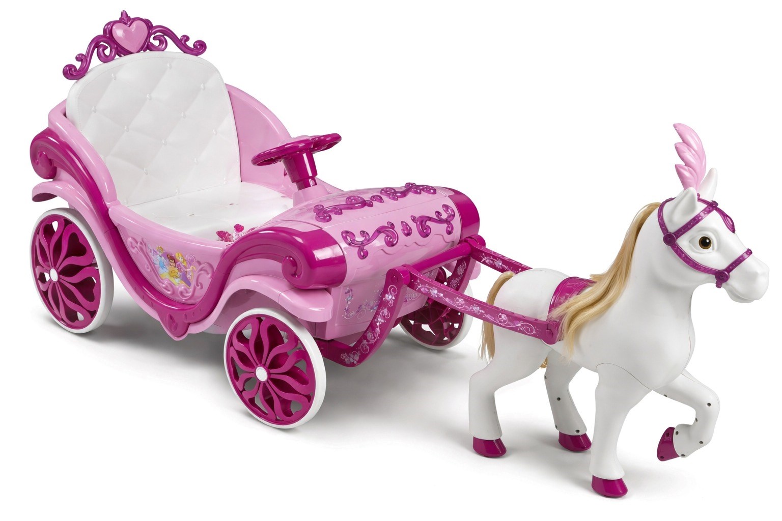 HUFFY Electric Disney Princess carriage with