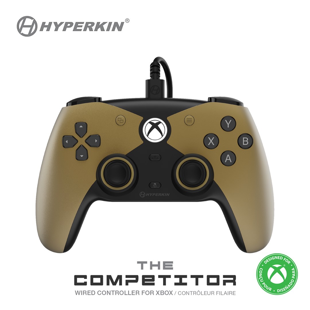 No name Hyperkin Controller Competitor gold