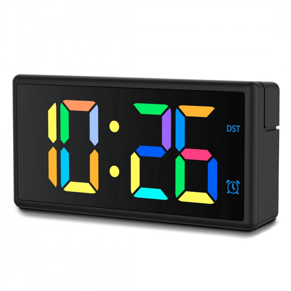 Hama  ibiza digital alarm clock black