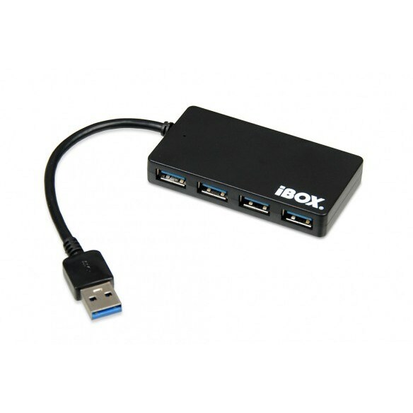 IBOX HUB USB 3.0 black