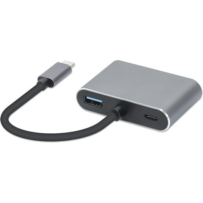 IBOX  Hub USB Typ-C 4w1 4k