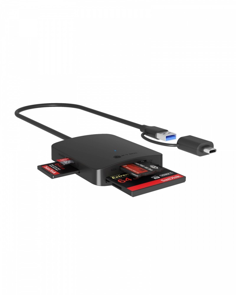 IcyBox ICY BOX IB-CR302-CU3 Cards CF