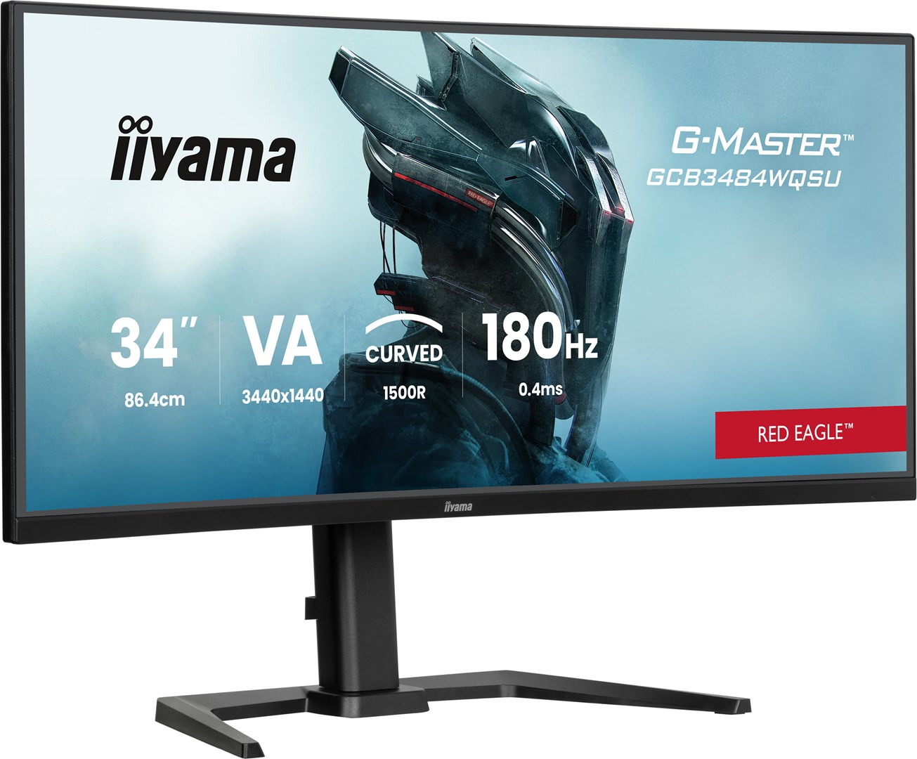 IIYAMA  34" Monitor GCB3484WQSU-B1 21:9 HDMI