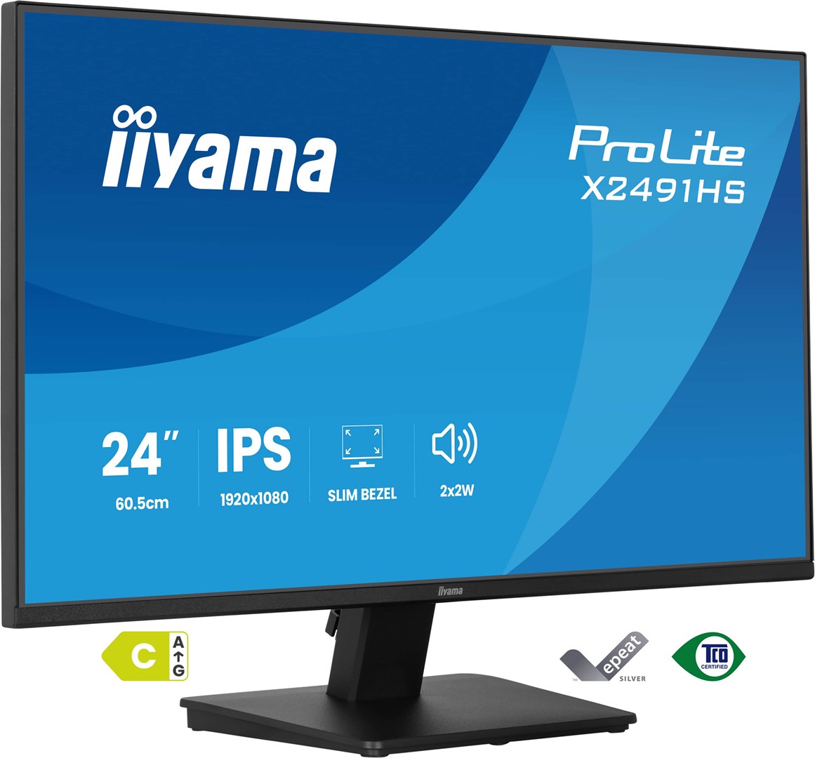 IIYAMA  ProLite X2491HS-B1 computer monitor 60