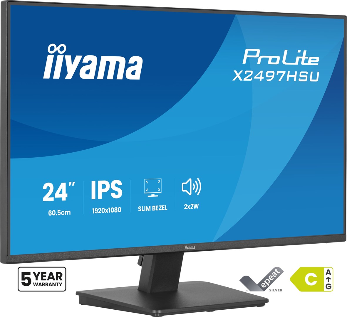 IIYAMA  ProLite X2497HSU-B1 computer monitor 60