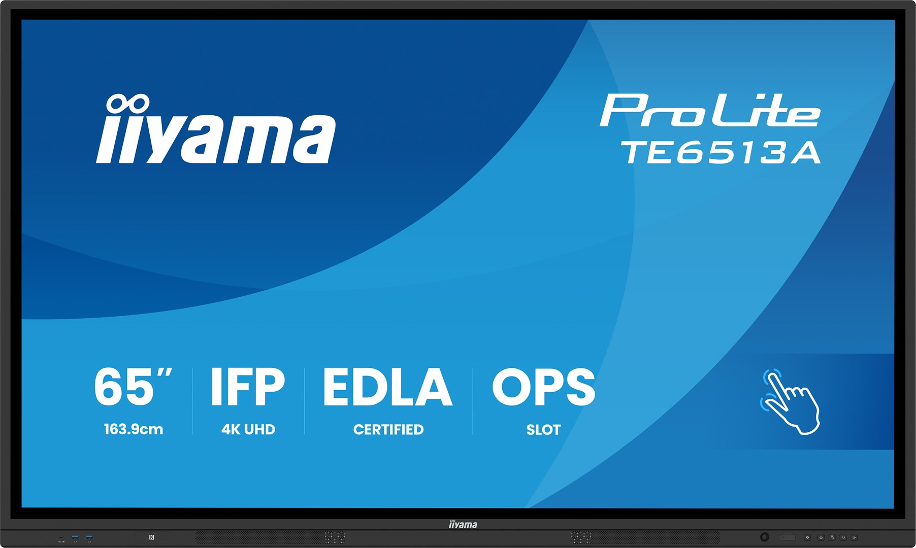 IIYAMA  TE6513A-B3AG Signage Display Interactive flat