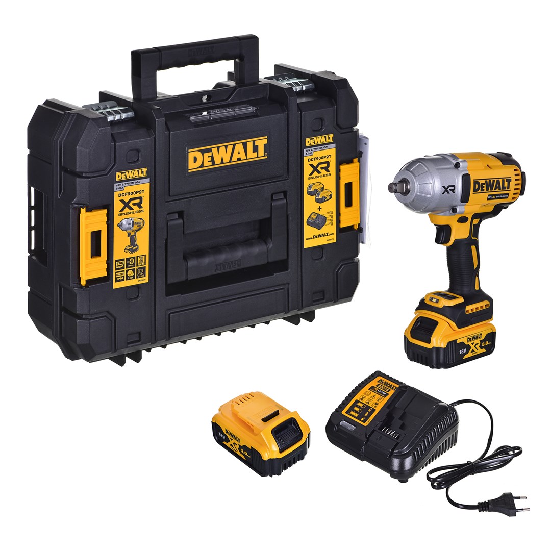 DeWalt Impact wrench 1/2" 18V 2x5