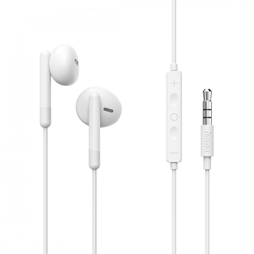 Hama  In-ear headphones Noble white |