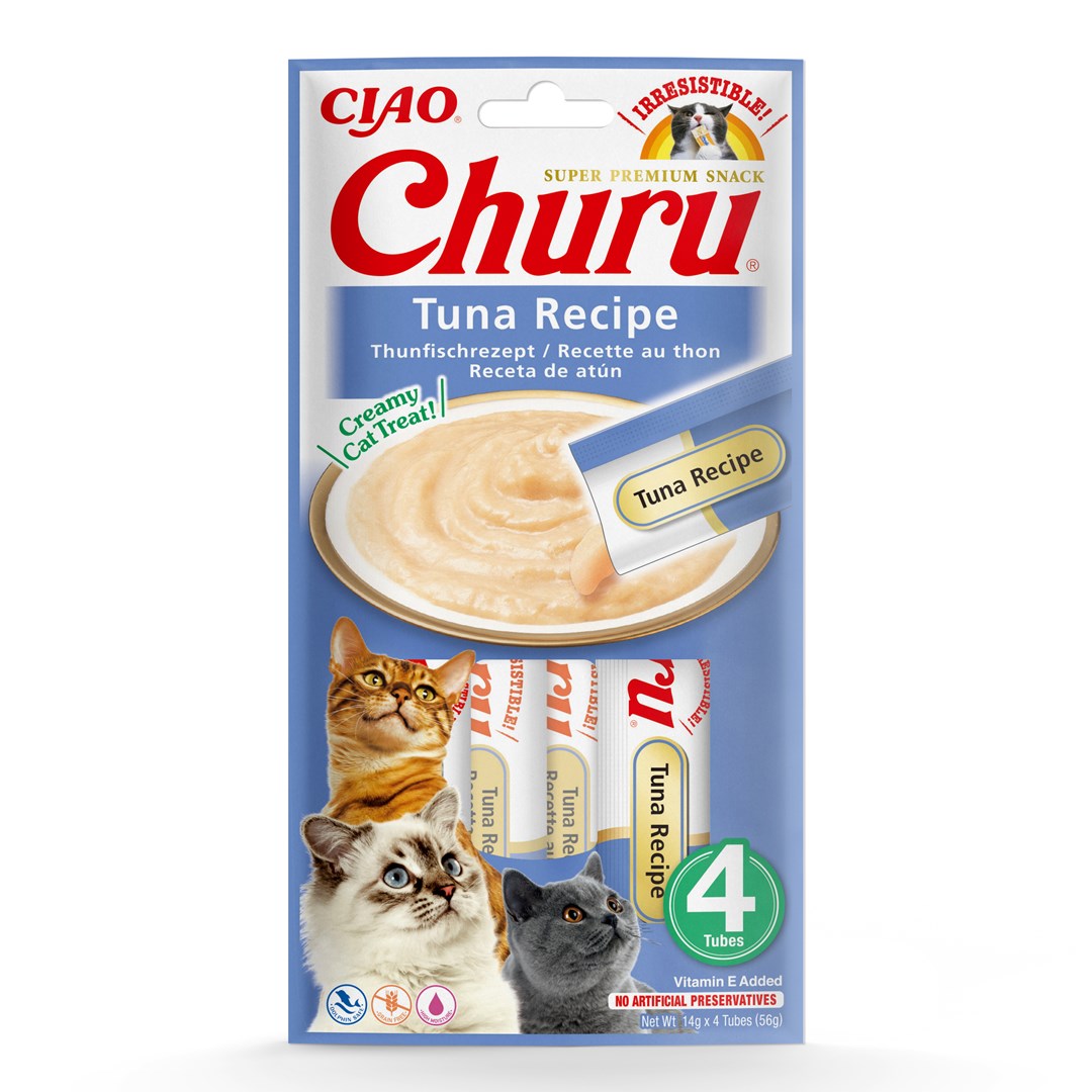 INABA  Churu Tuna Recipe - cat