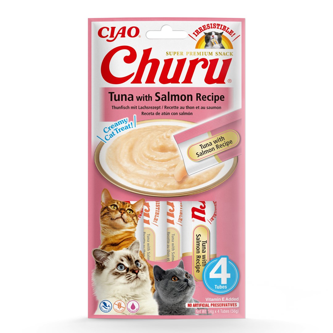 INABA  Churu Tuna with salmon -