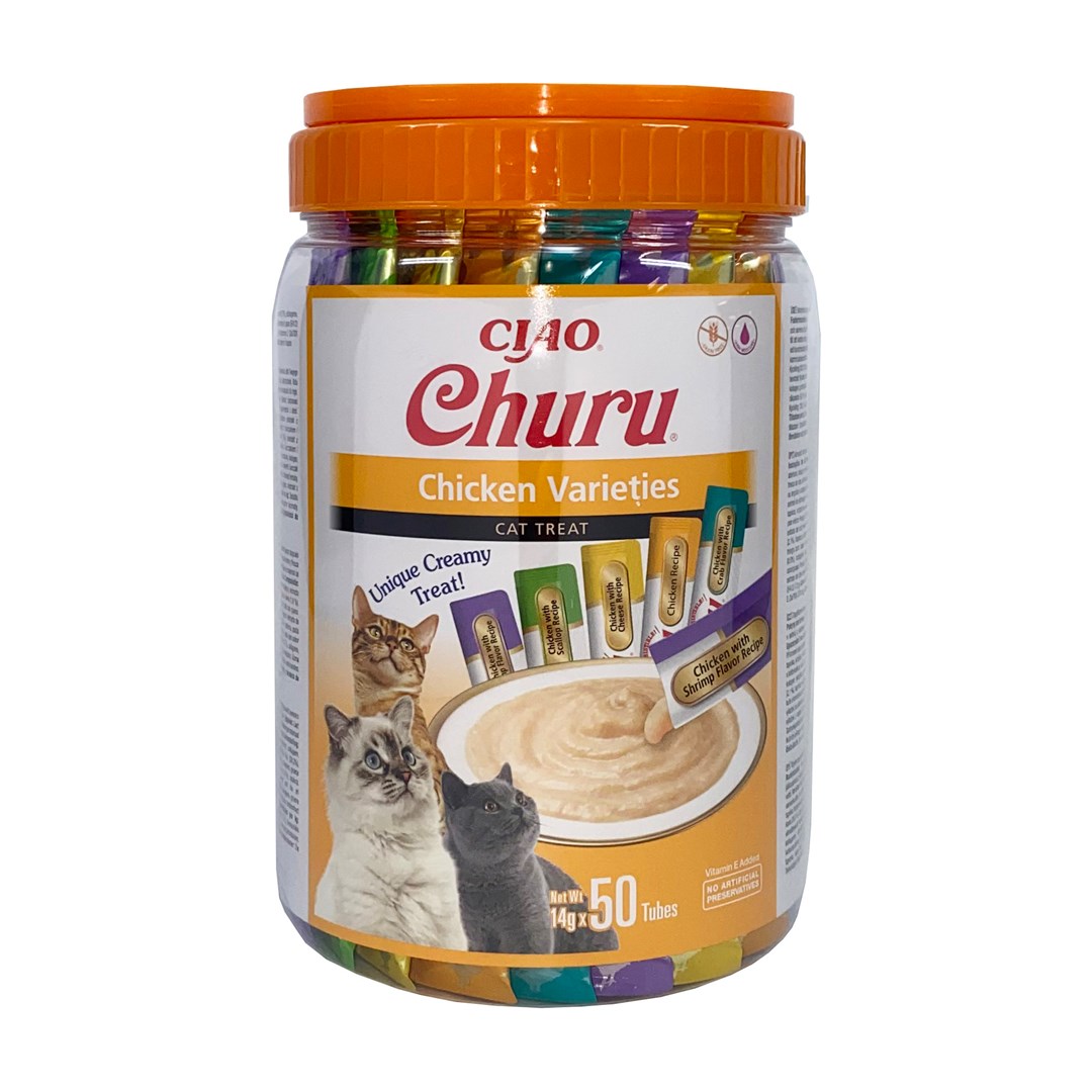 INABA  Churu Varieties Chicken - cat