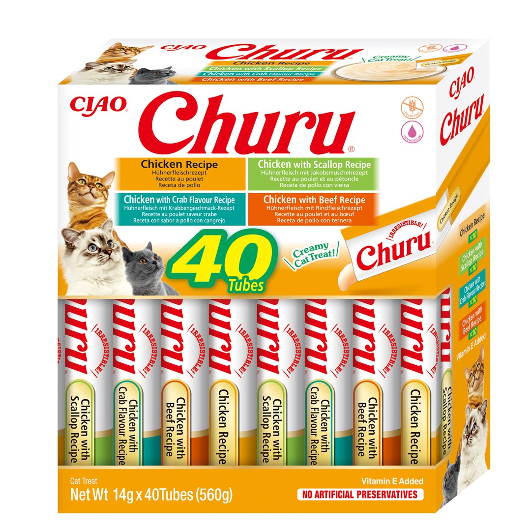INABA  Churu Variety box Chicken -