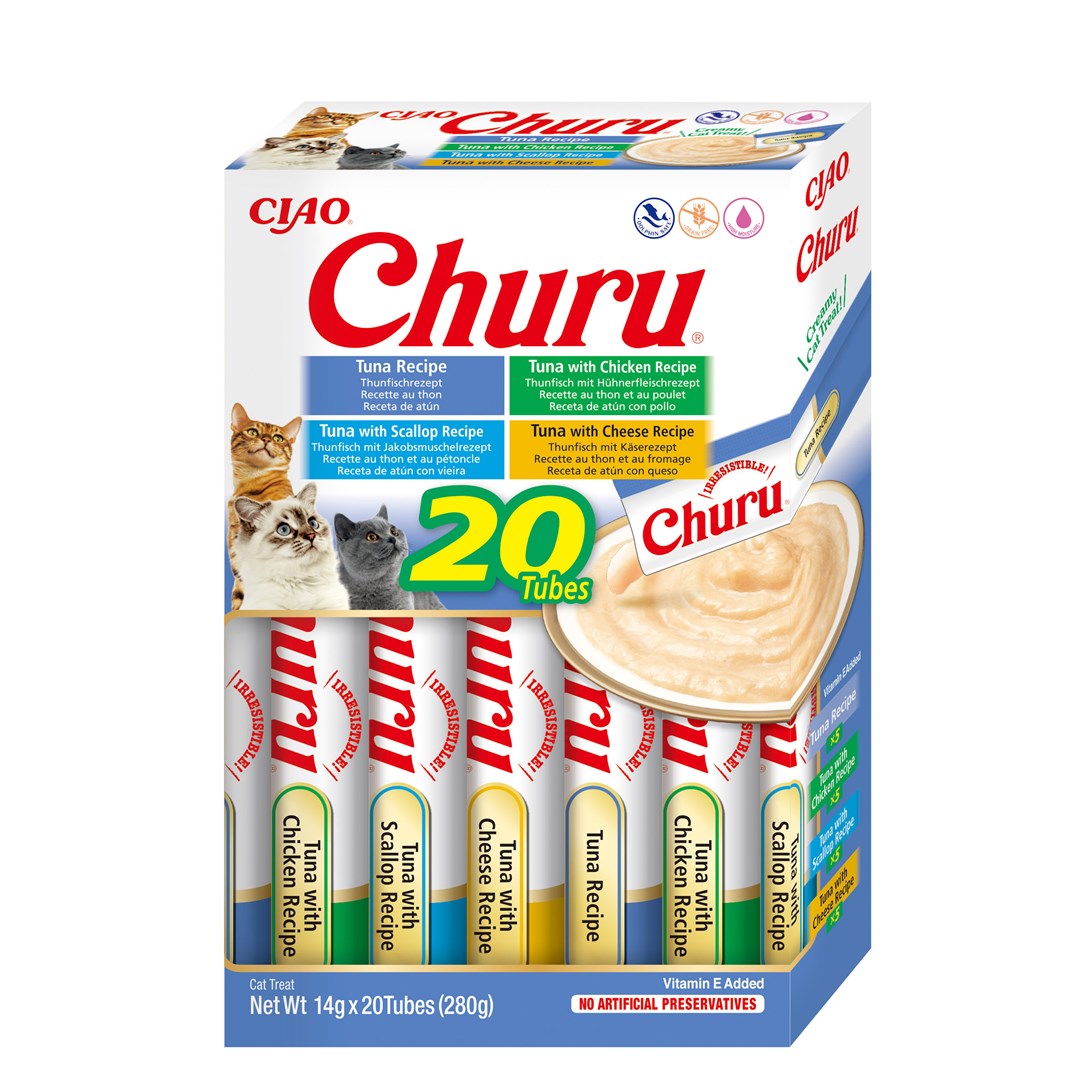 INABA  Churu Variety box Tuna -