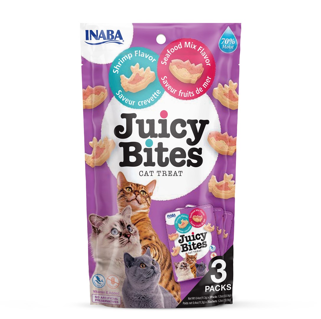 INABA  Juicy Bites Shrimp and Seafood