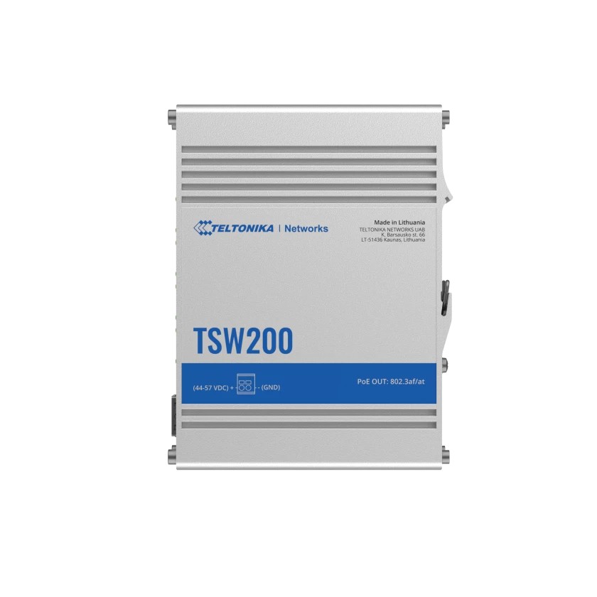 Teltonika  Industrial switch TSW200 Switch 2xSFP