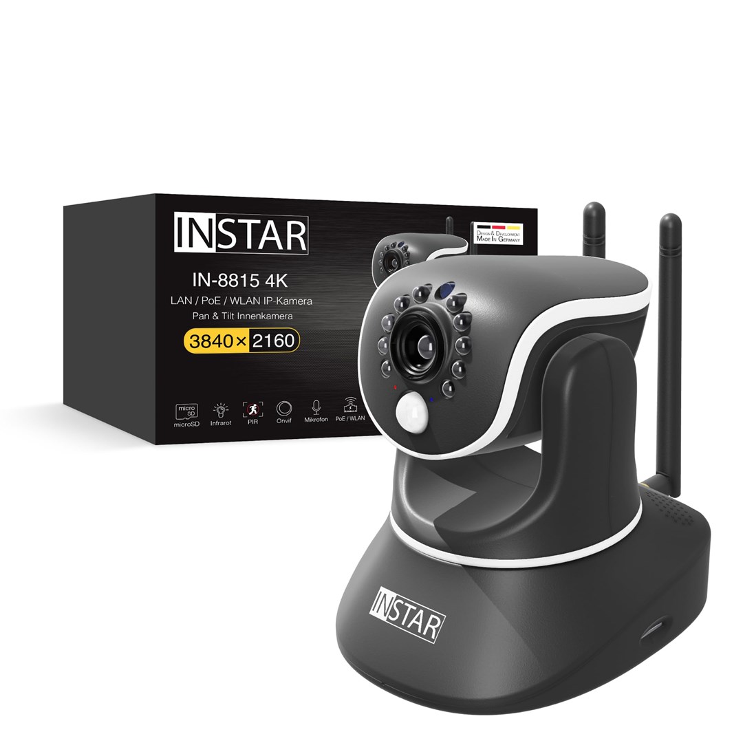 No name INSTAR IN-8815 4K Schwarz