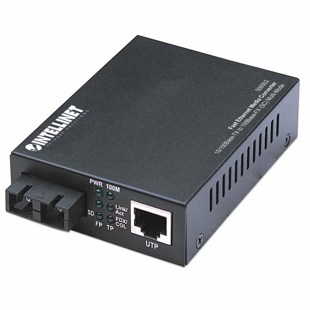 Intellinet  Fast Ethernet Media Converter, 10/100Base-Tx