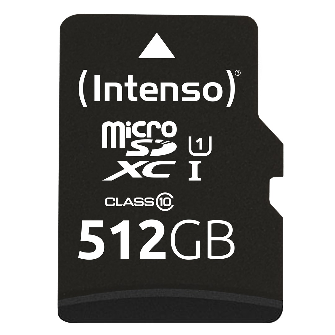 Intenso microSD 512GB UHS-I Perf CL10|